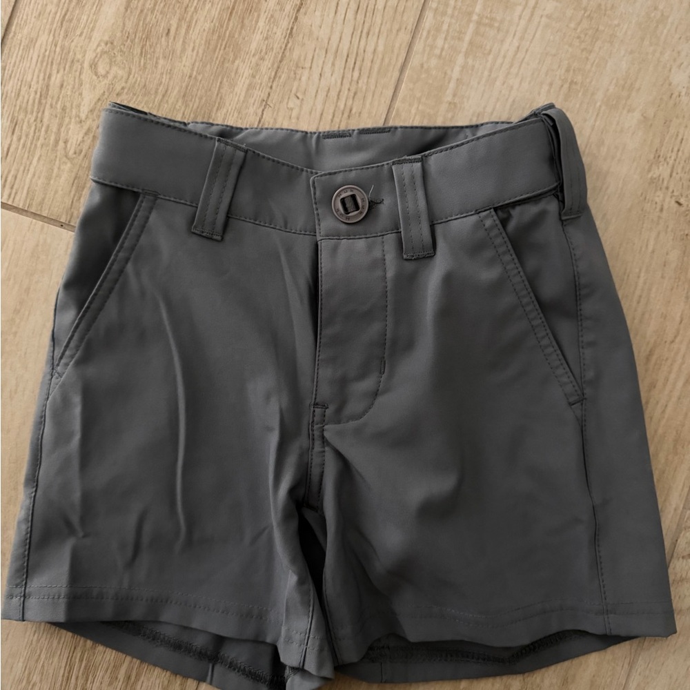 Gray Casual Shorts